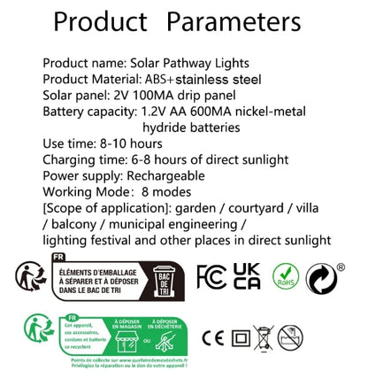 Solar-Powered Artificial Christmas Tree Lights (Colour)