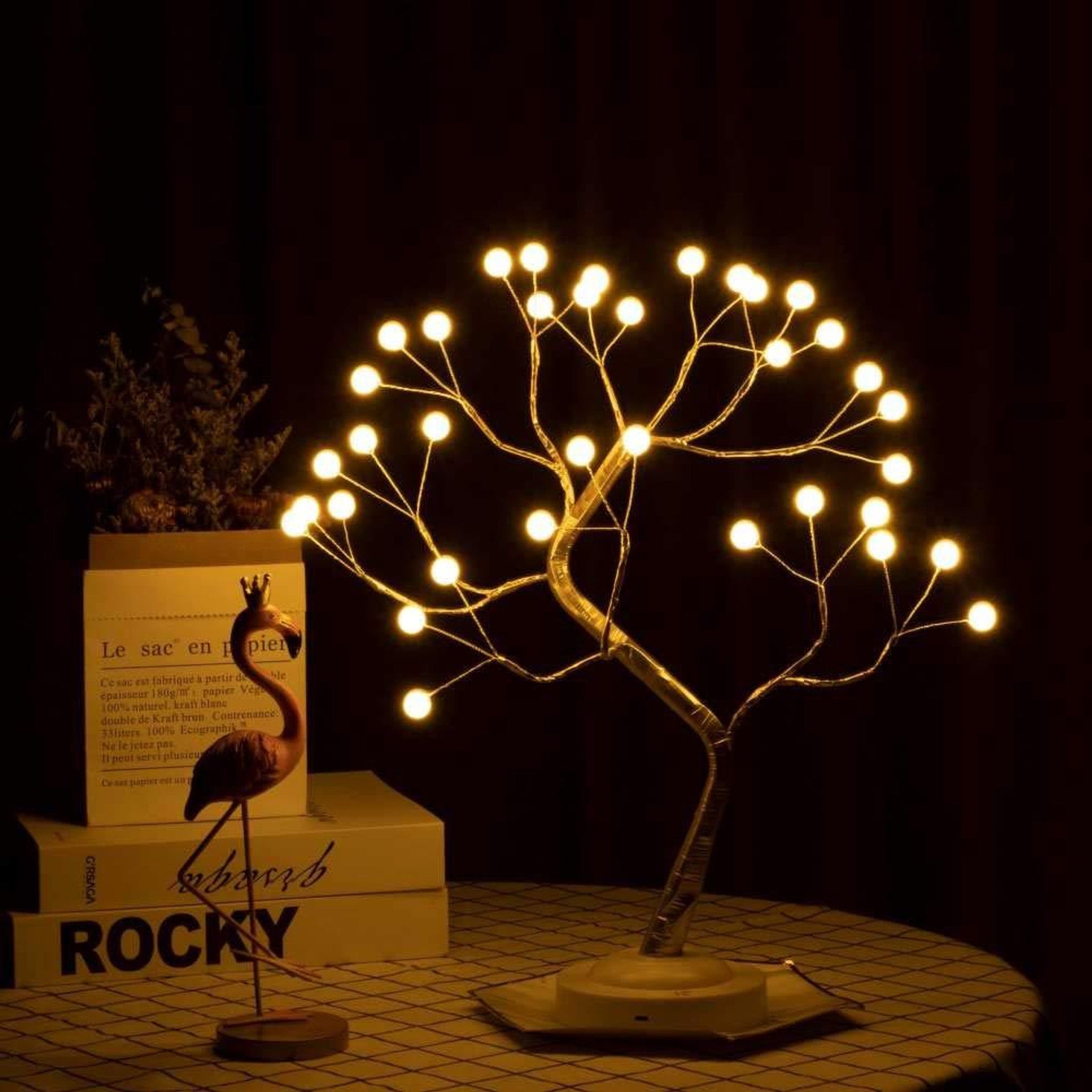 Tree Single Lamp Hilights - Sunshine Pearl Tree Lamp